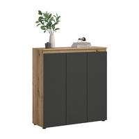Schrank SCARPA Evoke Oak Nachbildung anthrazit B/H/T: ca. 105x111x37 cm SCARPA - anthrazit (105,00/111,00/37,00cm) - xonox.home