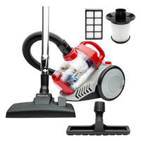 TurboTronic Bodenstaubsauger rot Kunststoff B/H/L: ca. 23x30x40 cm Zyclon - rot (40,00/23,00/30,00cm) - TurboTronic