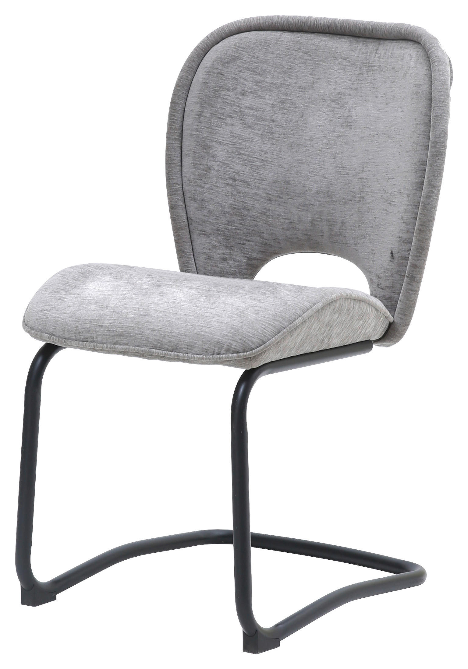 grau schwarz Microfaser Metall Maja - schwarz/grau