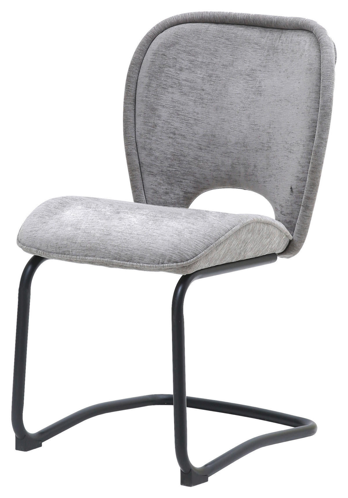 grau schwarz Microfaser Metall Maja - schwarz/grau