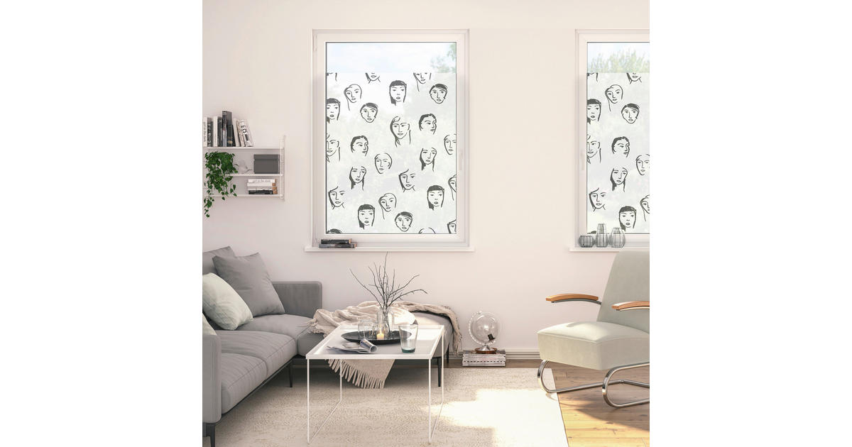 LICHTBLICK Fensterfolie Streifen grau weiß B/L: ca. 100x180 cm ▷ online bei  POCO kaufen