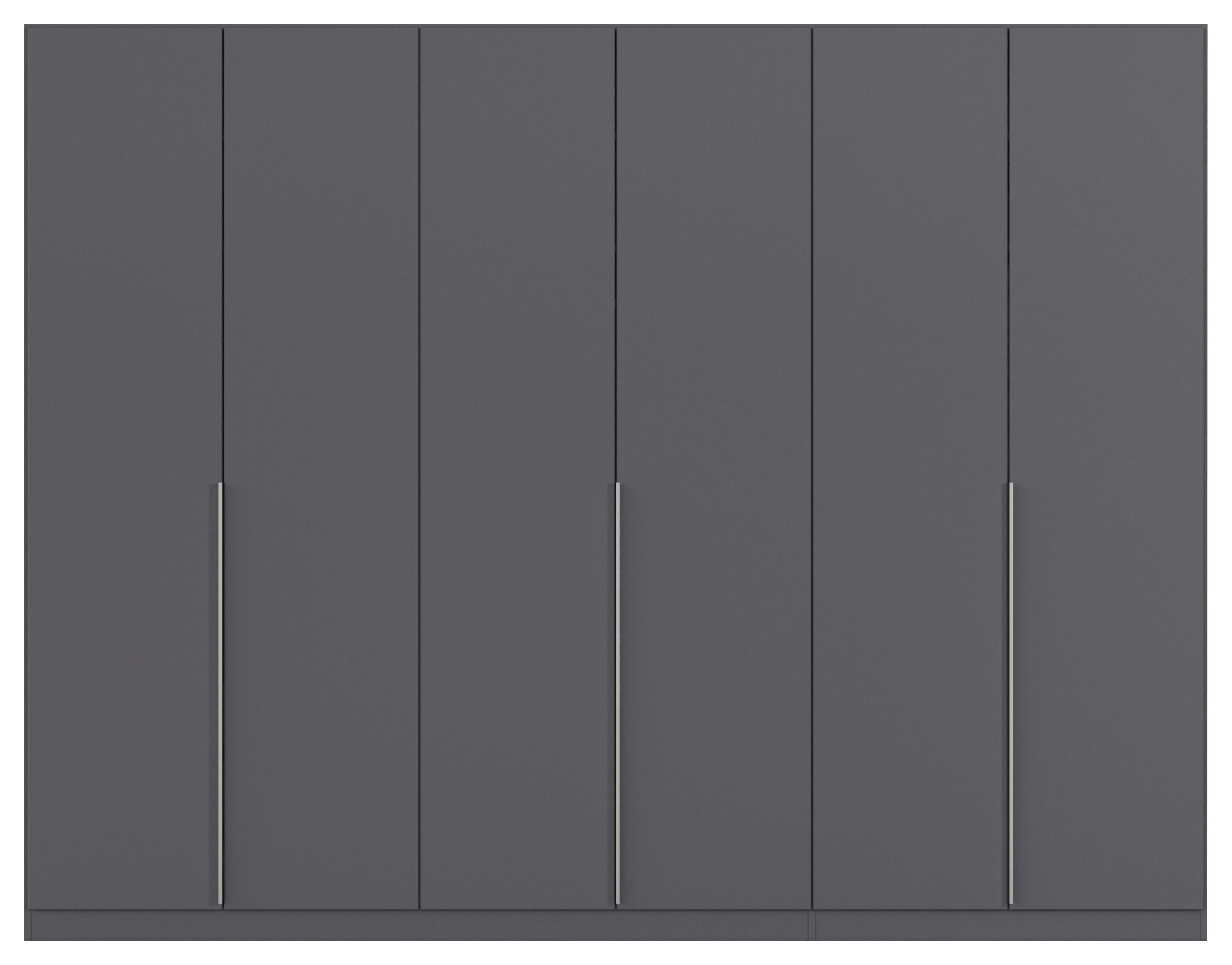 Kleiderschrank Alabama grau B/H/T: ca. 271x210x54 cm Alabama - Alu/grau (271,00/210,00/54,00cm)