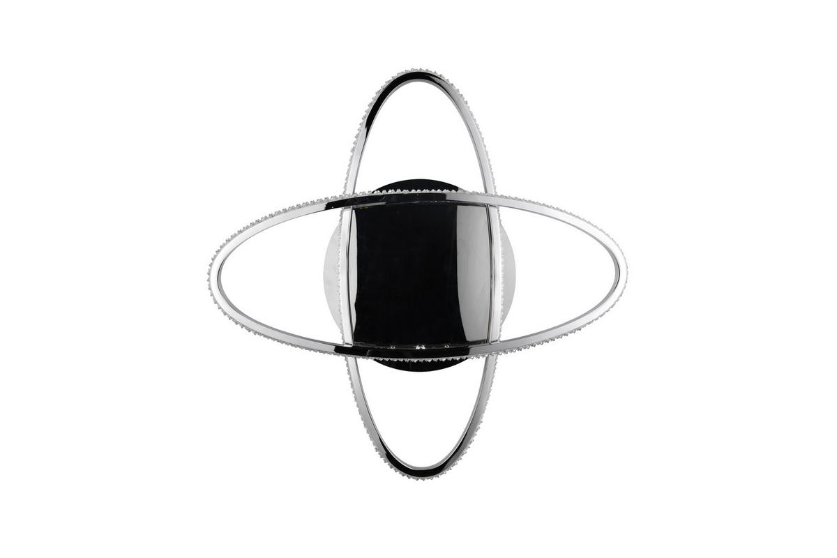 Deckenleuchte Chrom Metall B/H/D: ca. 58x9x58 cm LED-Deckenleuchte_Lane - Chrom (58,00/9,00cm)