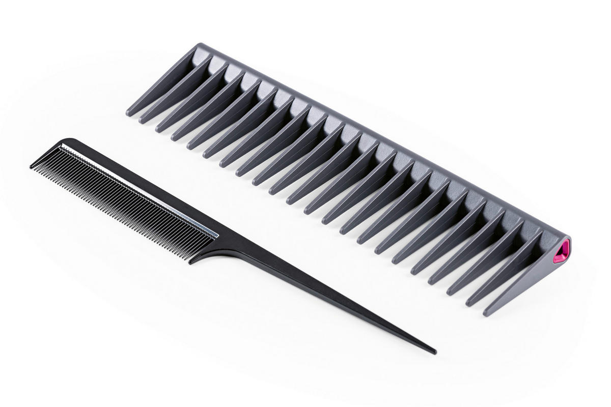 Haartrockner schwarz gold Kunststoff B/H/L: ca. 13,5x16x7,75 cm Haartrockner_5tlg. 15071 - gold/schwarz (7,75/13,50/16,00cm)