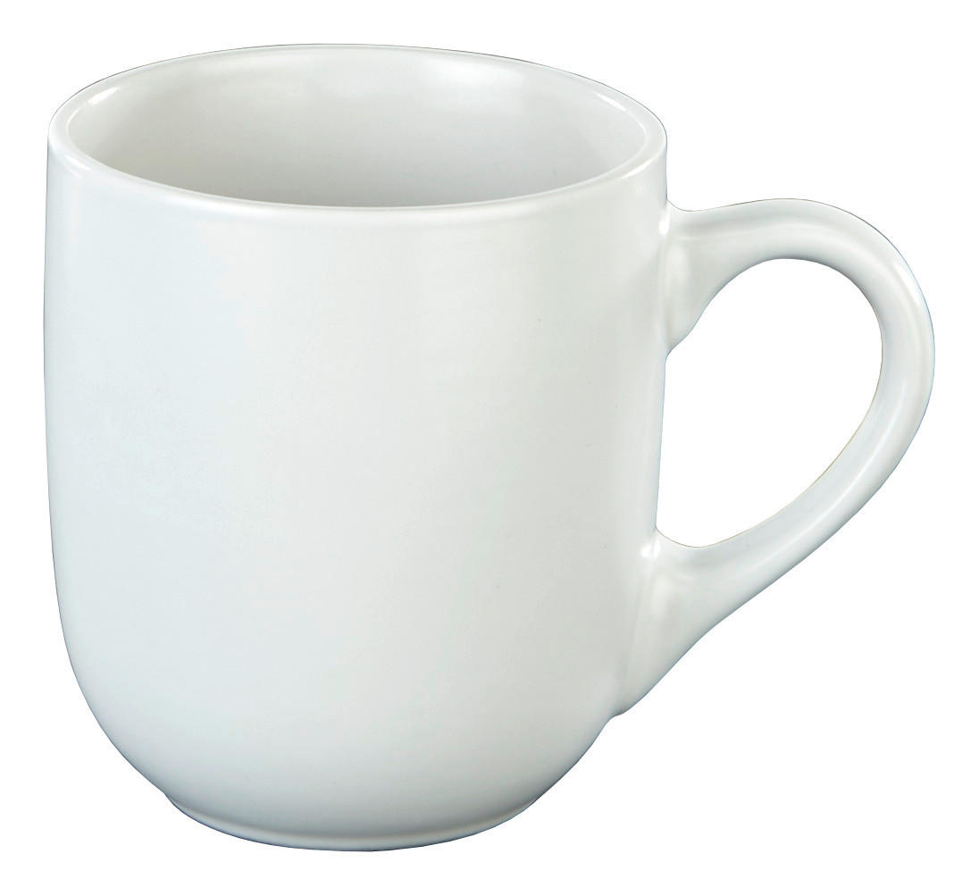 POCOline Kaffeebecher weiß Steingut Kaffeebecher - weiß - POCOline