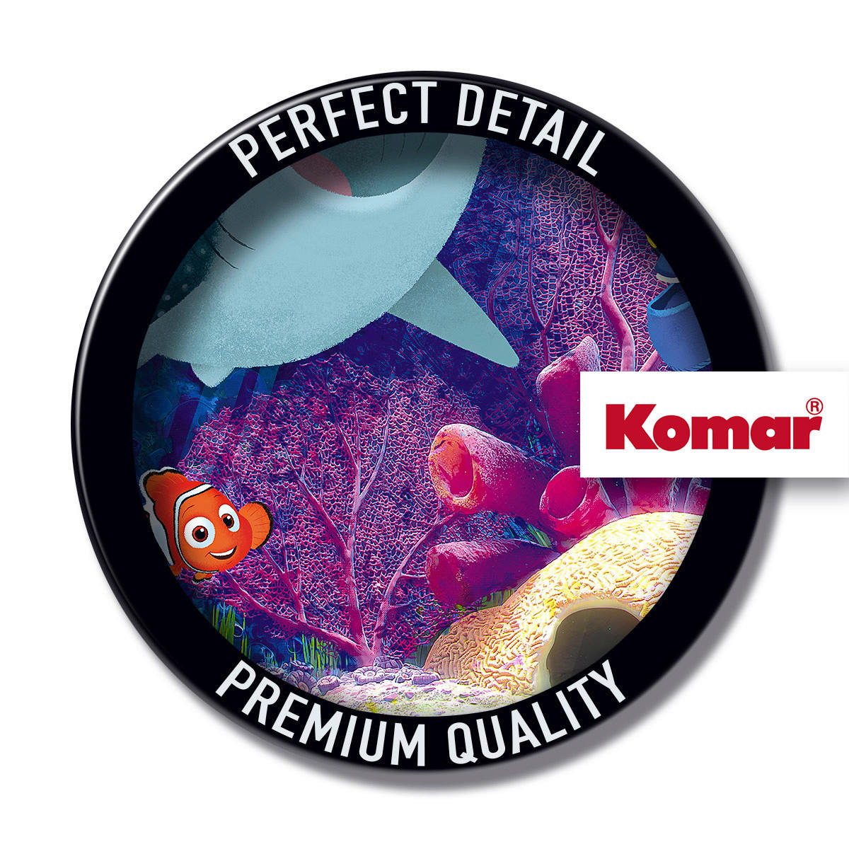 Komar Fototapete Dory Aqua Party IADX6-086 B/H: ca. 300x280 cm Dory Aqua Party IADX6-086 - (300,00/280,00cm) - Komar