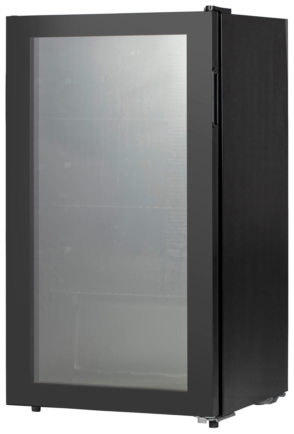POCOline Glastürkühlschrank GTK85-93ES schwarz B/H/T: ca. 47x84x44 cm Glastürkühlschrank GTK85-93ES - schwarz (47,00/84,00/44,00cm) - POCOline