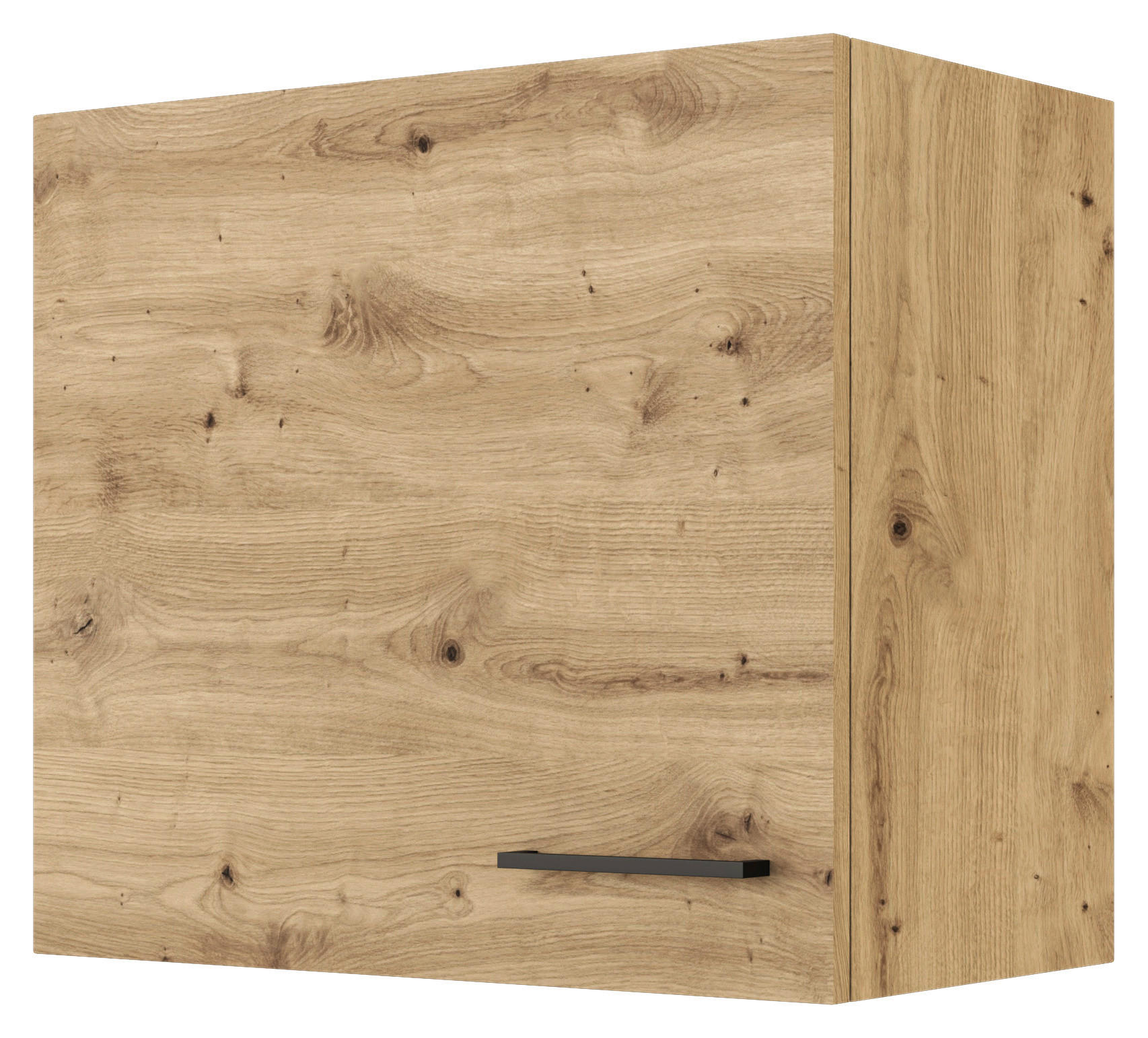 Flex-Well Hängeschrank Cara grün B/H/T: ca. 60x54,8x32 cm Cara - Eiche/schwarz (60,00/54,80/32,00cm) - Flex-Well