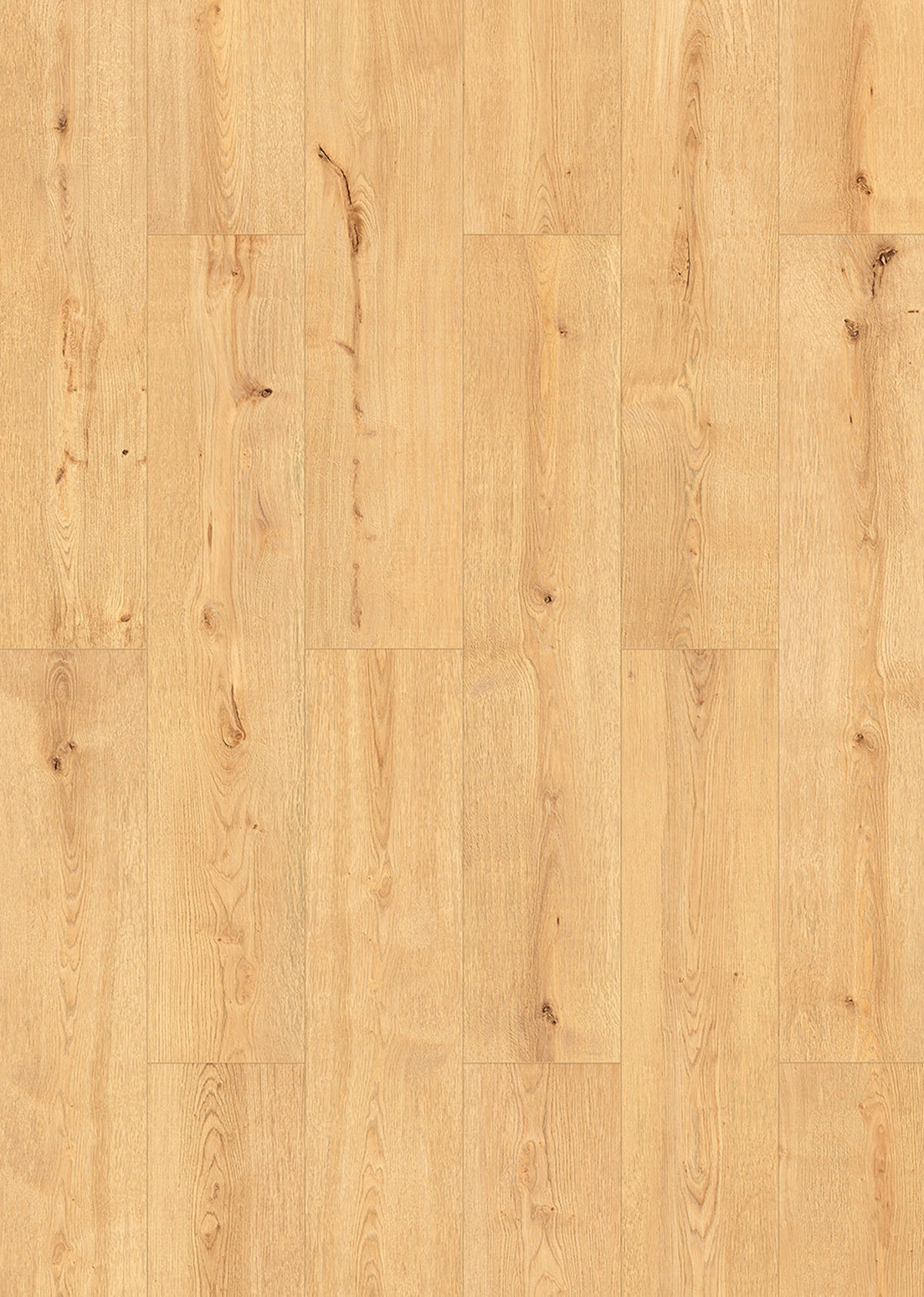 Click-Vinylboden Eiche soft ca. 2,538 m² im Paket  B/L: ca. 24,6x129 cm pro Paket Eiche soft ca. 2,538 m² im Paket - hellbraun (24,60/129,00cm)