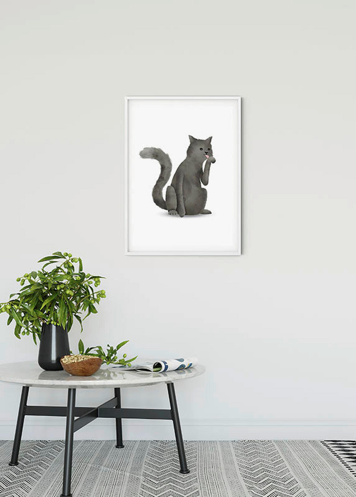 Komar Poster Cute Animal Cat Katze B/L: ca. 50x70 cm Cute Animal Cat - (50,00/70,00cm) - Komar