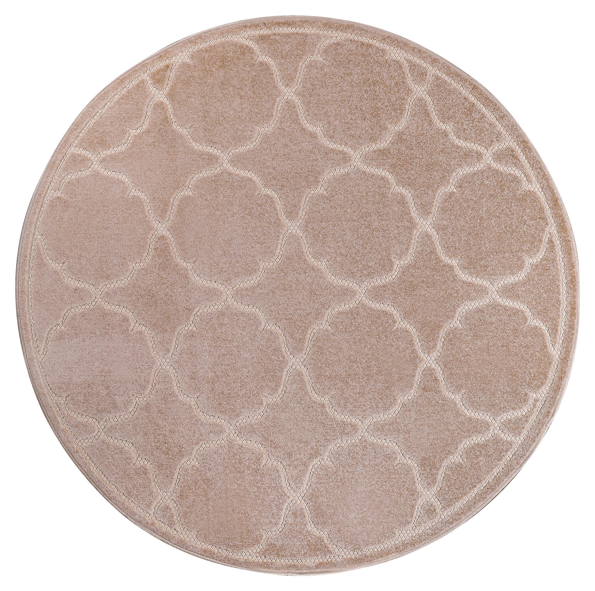 Sanat Outdoorteppich BERLIN beige B/L: ca. 150x150 cm BERLIN - beige (150,00/150,00cm) - Sanat