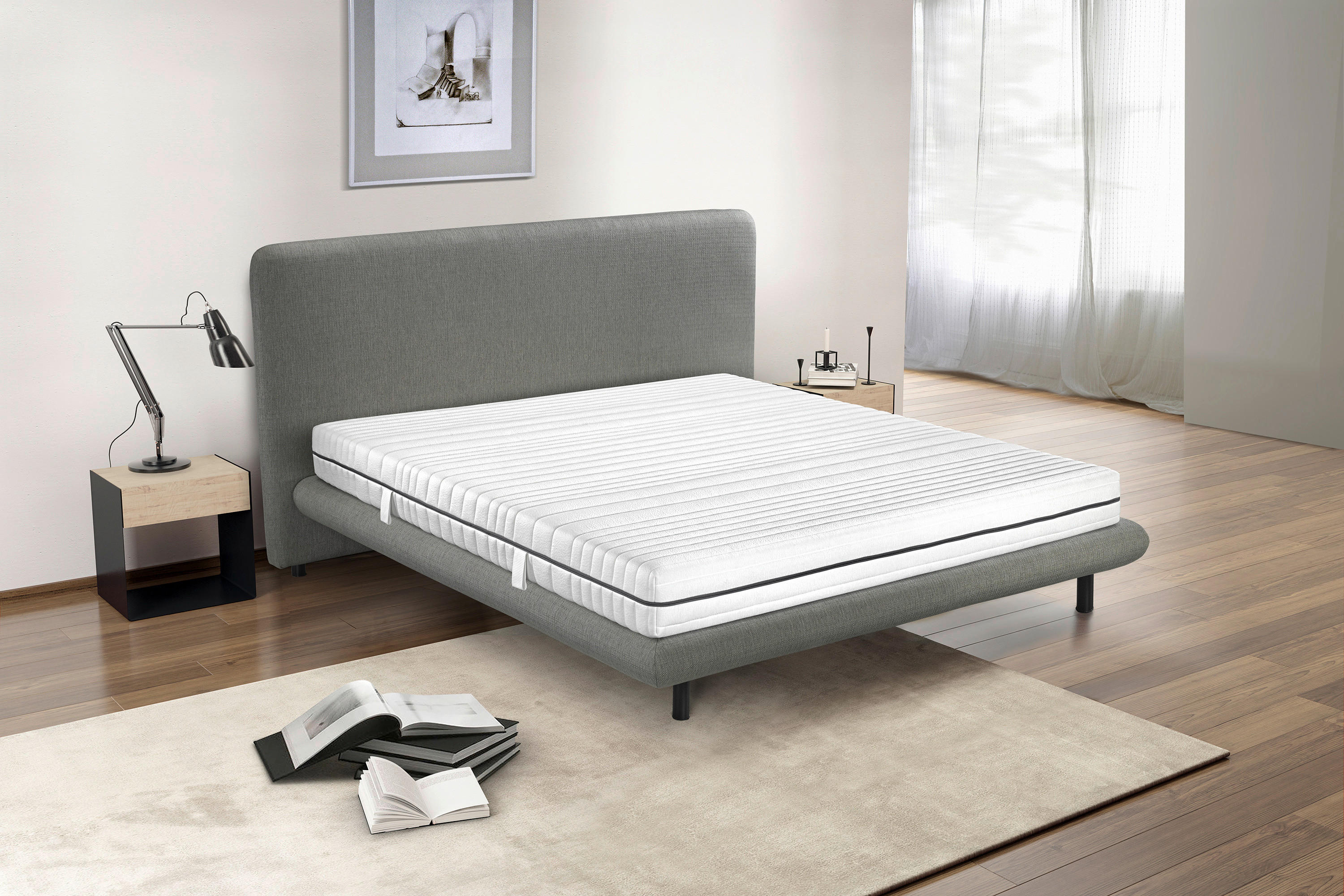 Kaltschaummatzratze Luna Classic H4 Liegefläche B/L: ca. 140x200 cm Luna Classic H4 - (200,00/18,00/140,00cm) - Lück