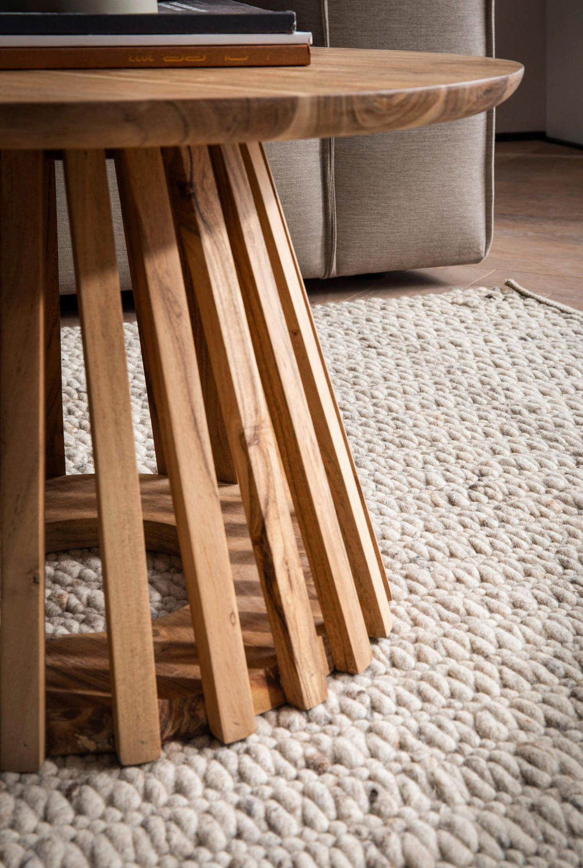 Couchtisch braun H/D: ca. 40x60 cm Couchtisch - braun (60,00/40,00cm) - Wohnling