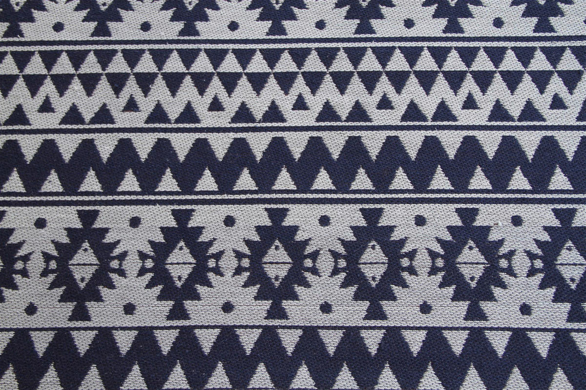 Kayoom Flachgewebeteppich Sunny 210 blau B/L: ca. 120x170 cm Sunny 210 - blau (120,00/170,00cm) - Kayoom