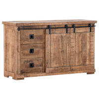 Sideboard Kongo sägerau natur B/H/T: ca. 145x85x47 cm Kongo - natur/sägerau (145,00/85,00/47,00cm)