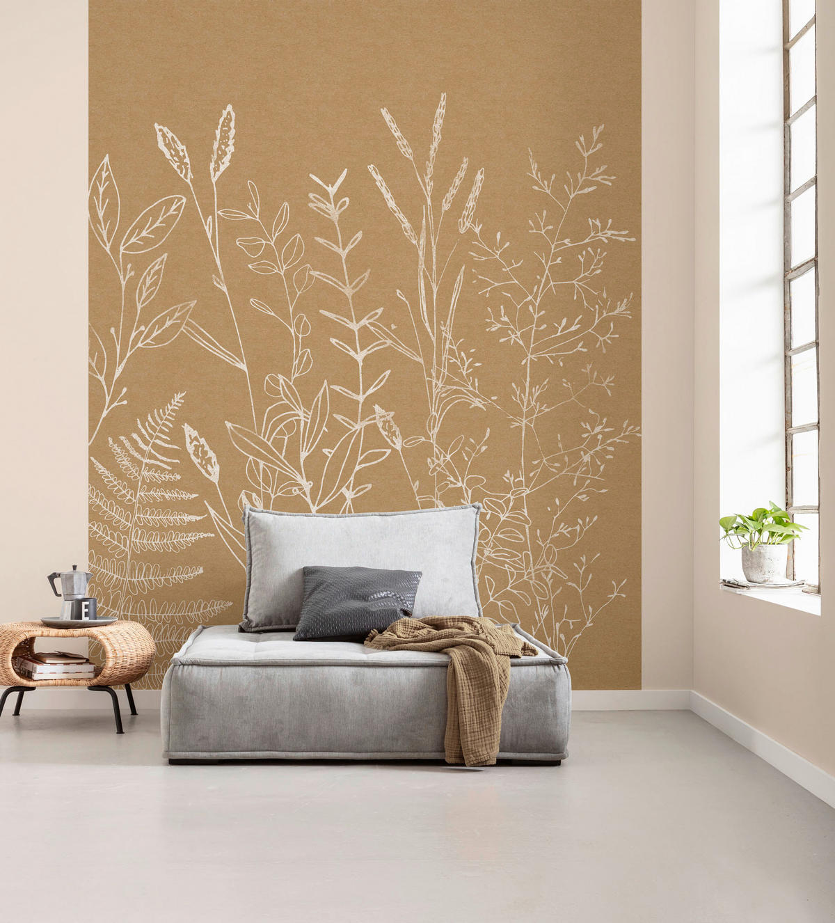 Komar Fototapete Herbs Garden B/L: ca. 200x250 cm Herbs Garden - (200,00/250,00cm) - Komar