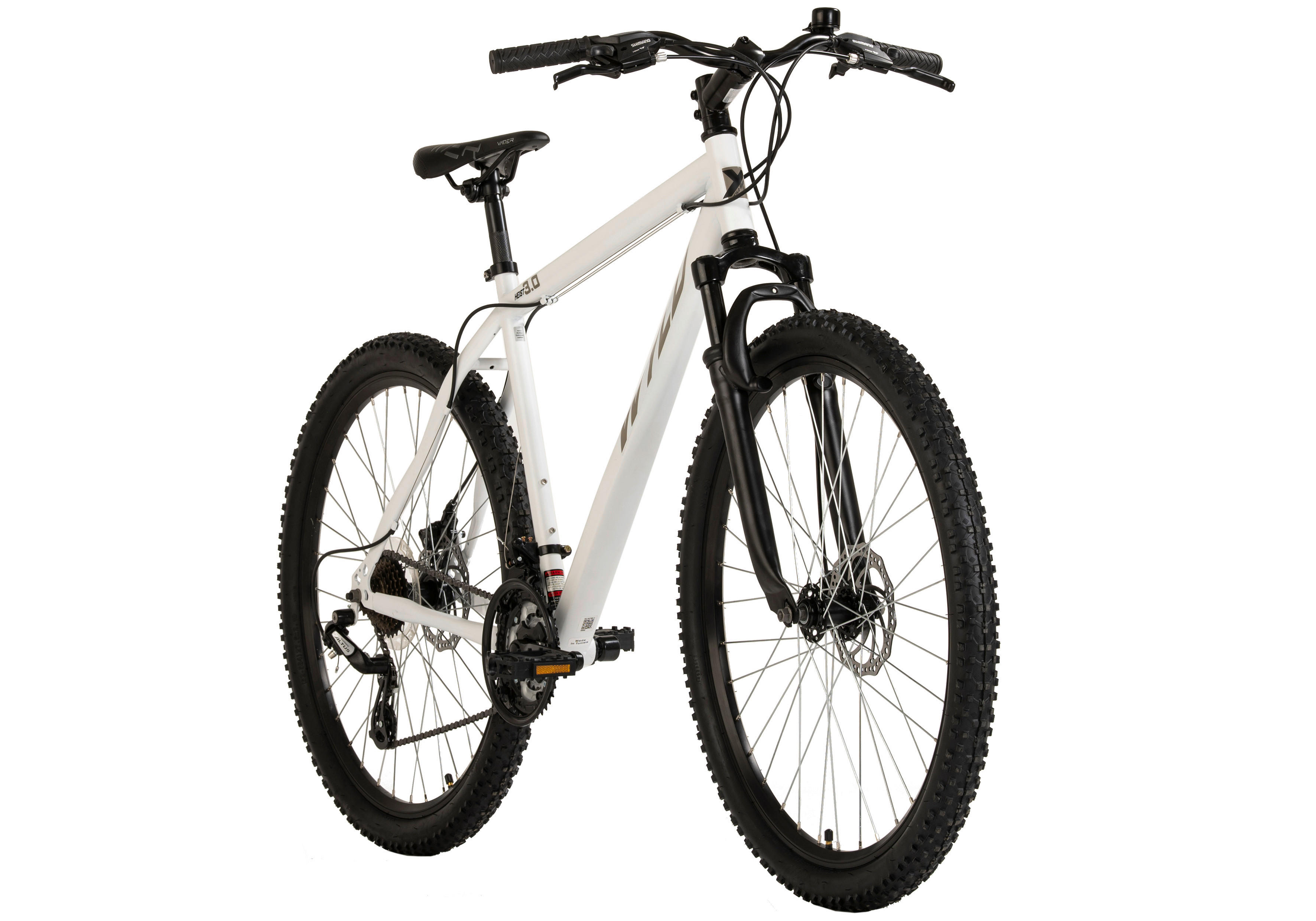 WYLD Mountain-Bike Hardtail HEIST 3.0 27,5 Zoll Rahmenhöhe 51 cm 24 Gänge weiß weiß ca. 27,5 Zoll Hardtail - weiß - WYLD