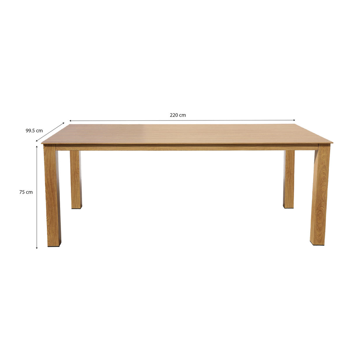 AXI Outdoor Living Gartensitzgruppe Jada creme Metall B/H/L: ca. 220x84,5x99,5 cm Jada - braun/creme (99,50/220,00/84,50cm) - AXI Outdoor Living