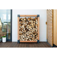 Westmann Kaminholzregal Michel natur B/H/L: ca. 40x180x138 cm Michel - natur (138,00/40,00/180,00cm) - Westmann