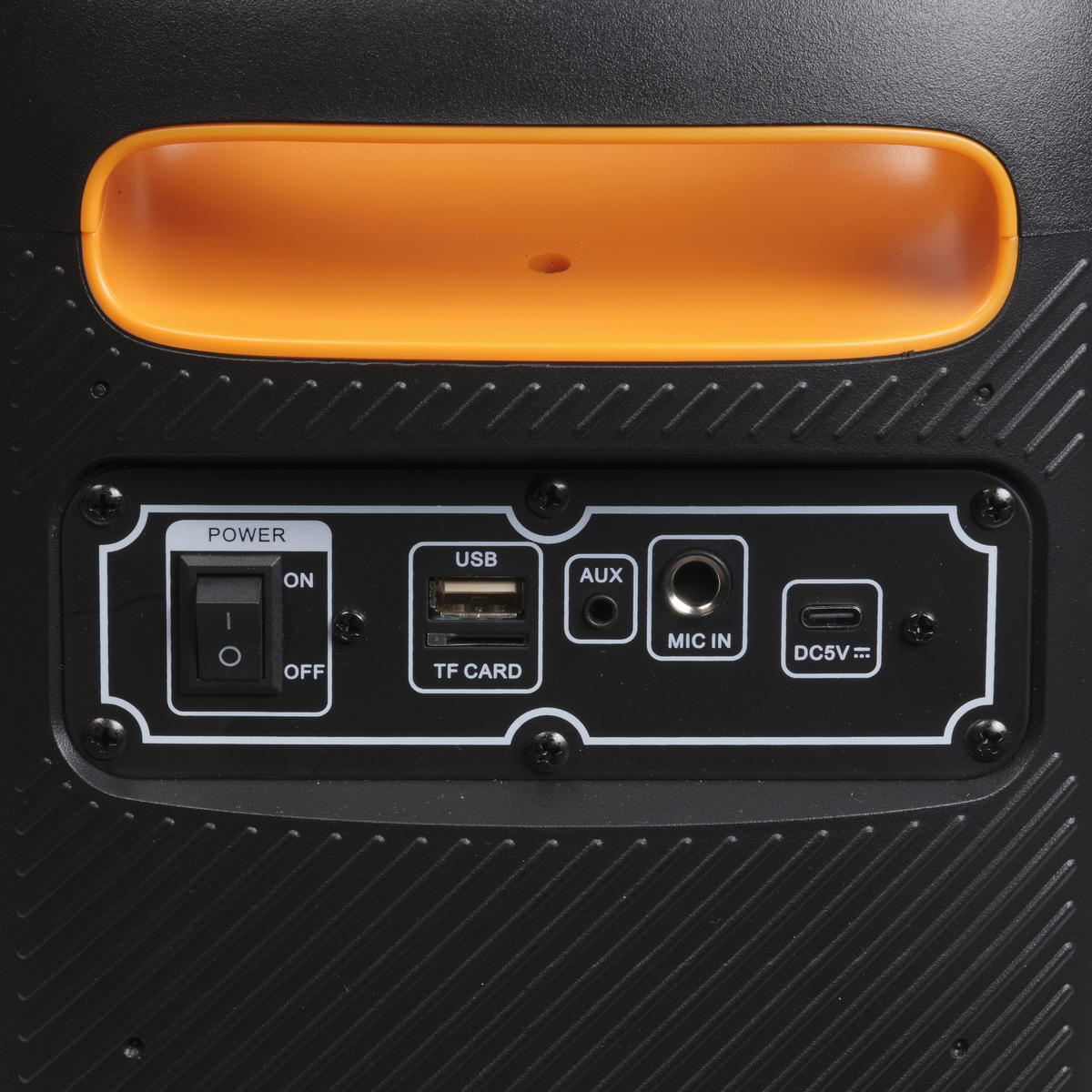Denver Bluetooth-Party-LautsprecherBTM-165 BPS-165 schwarz B/H/T: ca. 28,5x37,5x27,5 cm BTM-165 - schwarz (28,50/37,50/27,50cm) - Denver