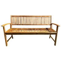 Grasekamp Gartenbank Belmonte natur Akazie B/H/L: ca. 63x90x160 cm Belmonte - natur (160,00/63,00/90,00cm) - Grasekamp