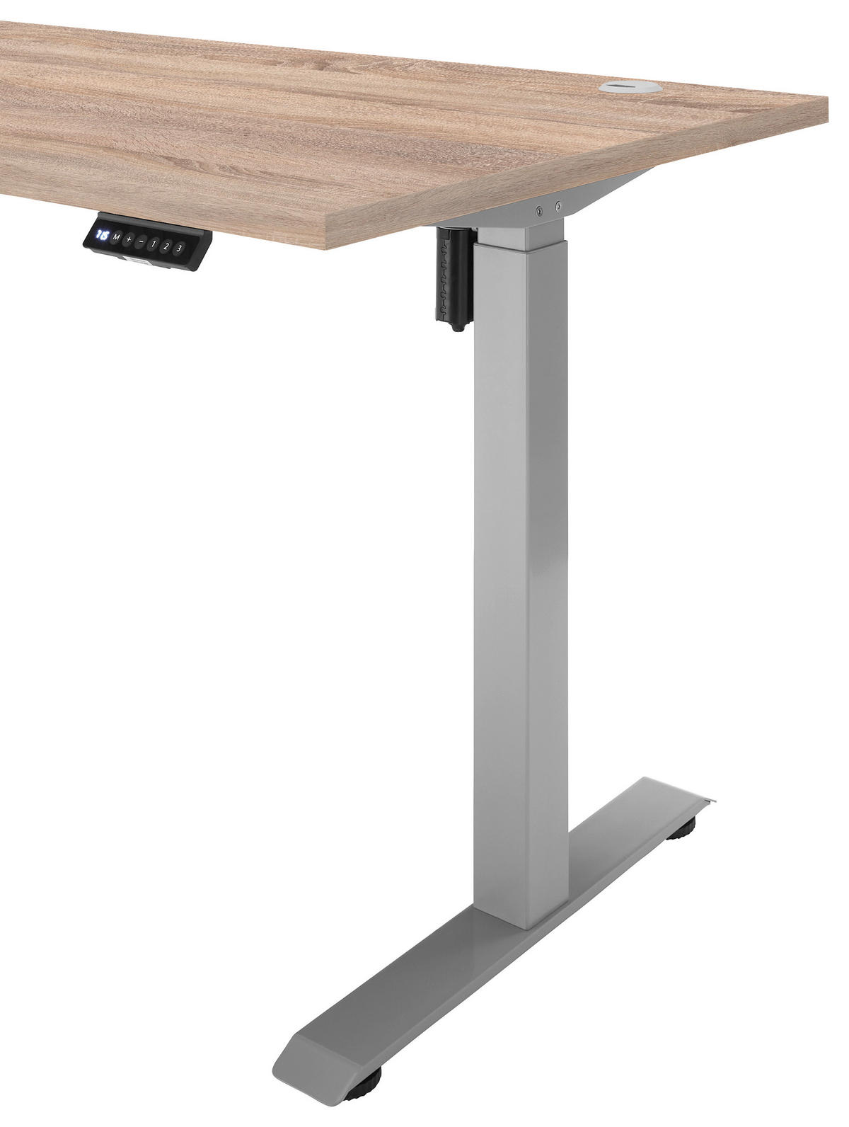 höhenverstellbarer Schreibtisch Pronto 2 Eiche Sonoma Nachbildung B/H/T: ca. 160x75x77 cm Pronto 2 - Eiche (160,00/75,00/77,00cm)