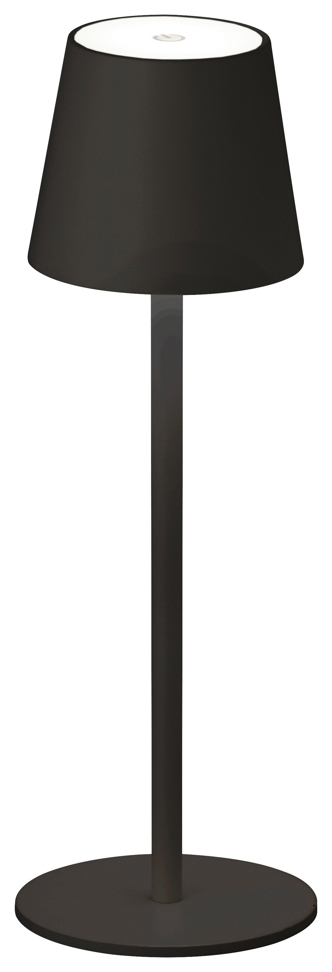 easy! by FHL Tischleuchte 850210 Tropea schwarz Metall H/D: ca. 38x12 cm 1 Brennstellen Tropea - schwarz (12,00/38,00cm) - easy! by FHL
