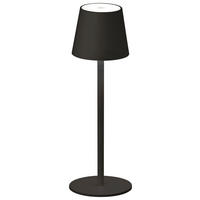 easy! by FHL Tischleuchte 850210 Tropea schwarz Metall H/D: ca. 38x12 cm 1 Brennstellen Tropea - schwarz (12,00/38,00cm) - easy! by FHL