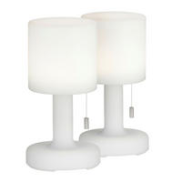 LED-Außenleuchte 850252 Termoli weiß H/D: ca. 25x13 cm Termoli - weiß (13,00/25,00cm) - easy! by FHL