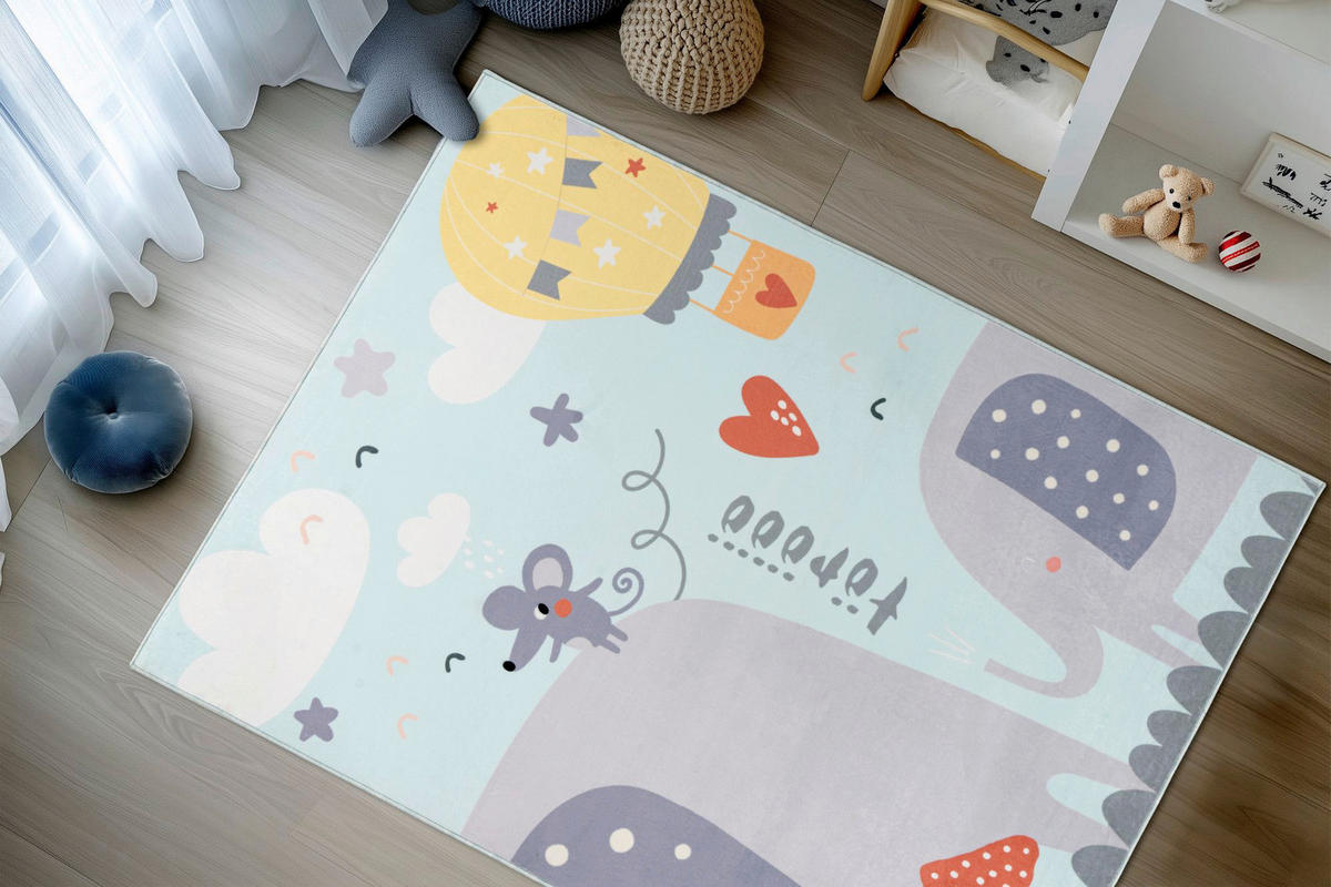 Obsession Teppich Magic Kids ML mehrfarbig B/H/L: ca. 160x16x230 cm Magic Kids ML - mehrfarbig (230,00/160,00/16,00cm) - Obsession