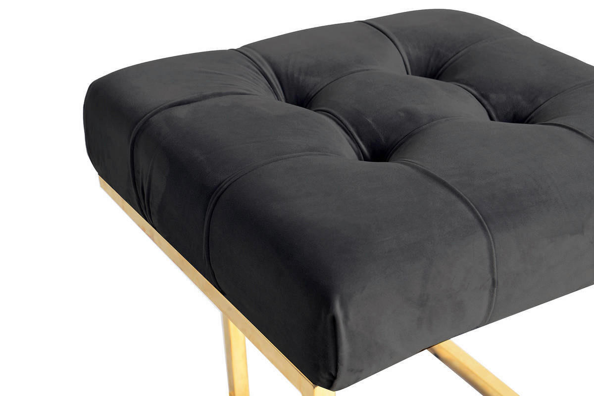 360 Living Hocker Rare 101 schwarz B/H/T: ca. 48x48x48 cm Rare 101 - schwarz (48,00/48,00/48,00cm) - 360 Living