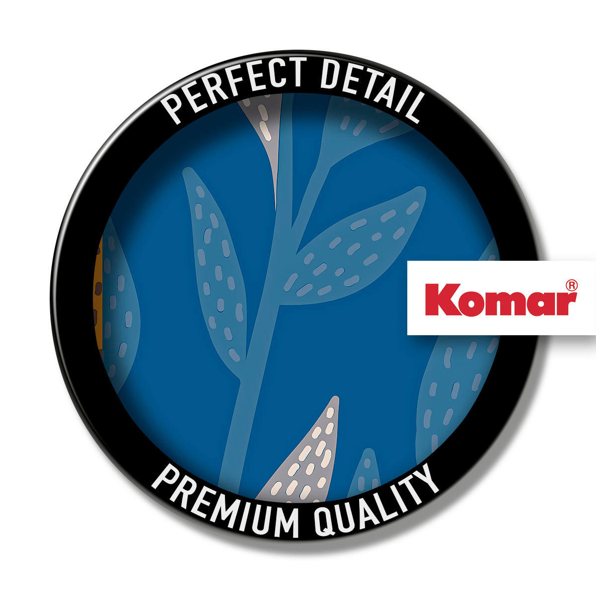 Komar Poster Illustration Colorful Foliage Blätter B/L: ca. 50x70 cm Illustration Colorful Foliage - (50,00/70,00cm) - Komar