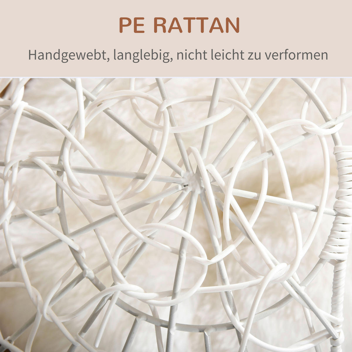 PawHut Katzenhaus weiß Kunststoff B/H/L: ca. 45x57x45 cm Katzenhaus - weiß (45,00/45,00/57,00cm) - PawHut
