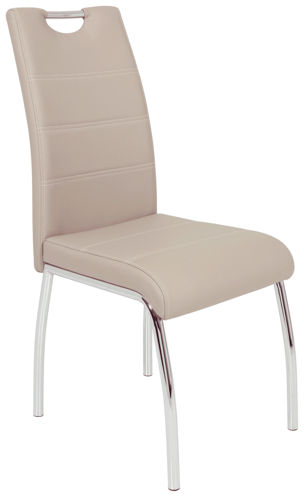 Stuhl Susi 2er Set Cappuccino Kunstleder B/H/T: ca. 44x98x61 cm Susi 2er Set - Cappuccino (44,00/98,00/61,00cm) - Hela