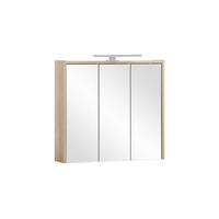 Spiegelschrank Sander Eiche Nachbildung B/H/T: ca. 65x62,7x16 cm Sander - Eiche (65,00/62,70/16,00cm) - Möbelpartner