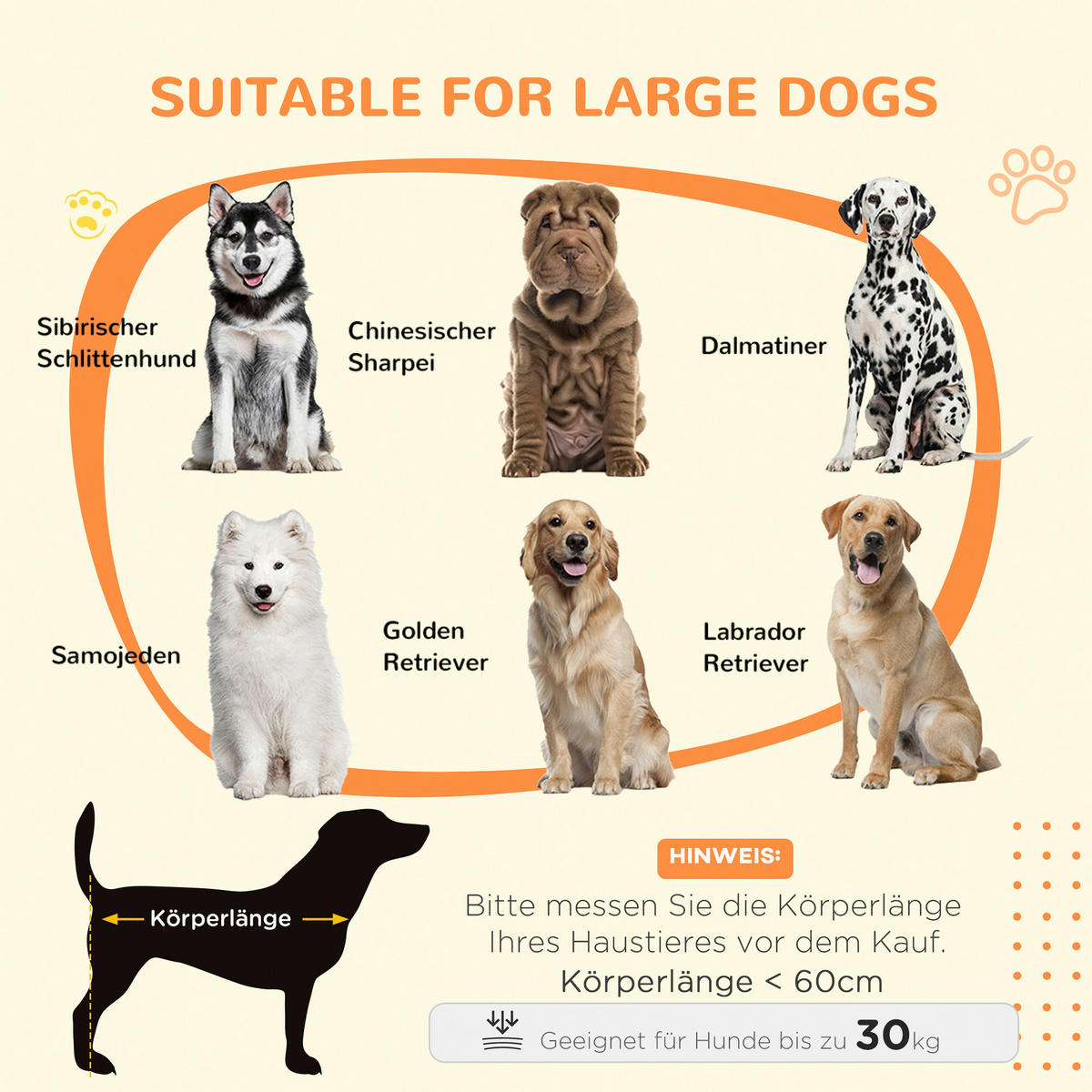 PawHut Hundekäfig nussbaum Spanplatte B/H/L: ca. 58x61x98 cm Hundekäfig - nussbaum (98,00/58,00/61,00cm) - PawHut