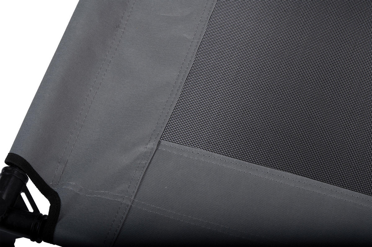 Pet Comfort Haustierbett grau Polyester B/H/L: ca. 81x17x64 cm Erhöhtes_Haustierbett_M - grau (64,00/81,00/17,00cm) - Pet Comfort