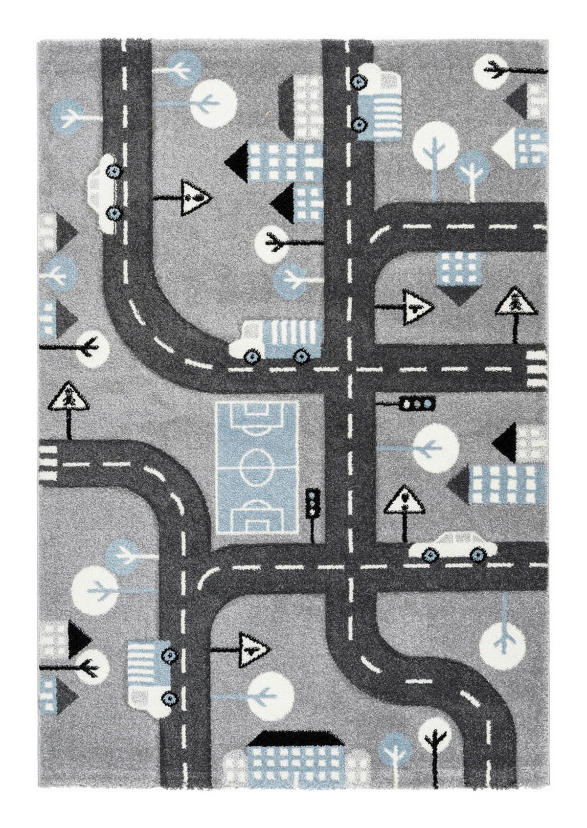 360Living Teppich Marree silber B/L: ca. 80x150 cm Marree - silber (80,00/150,00cm) - 360Living