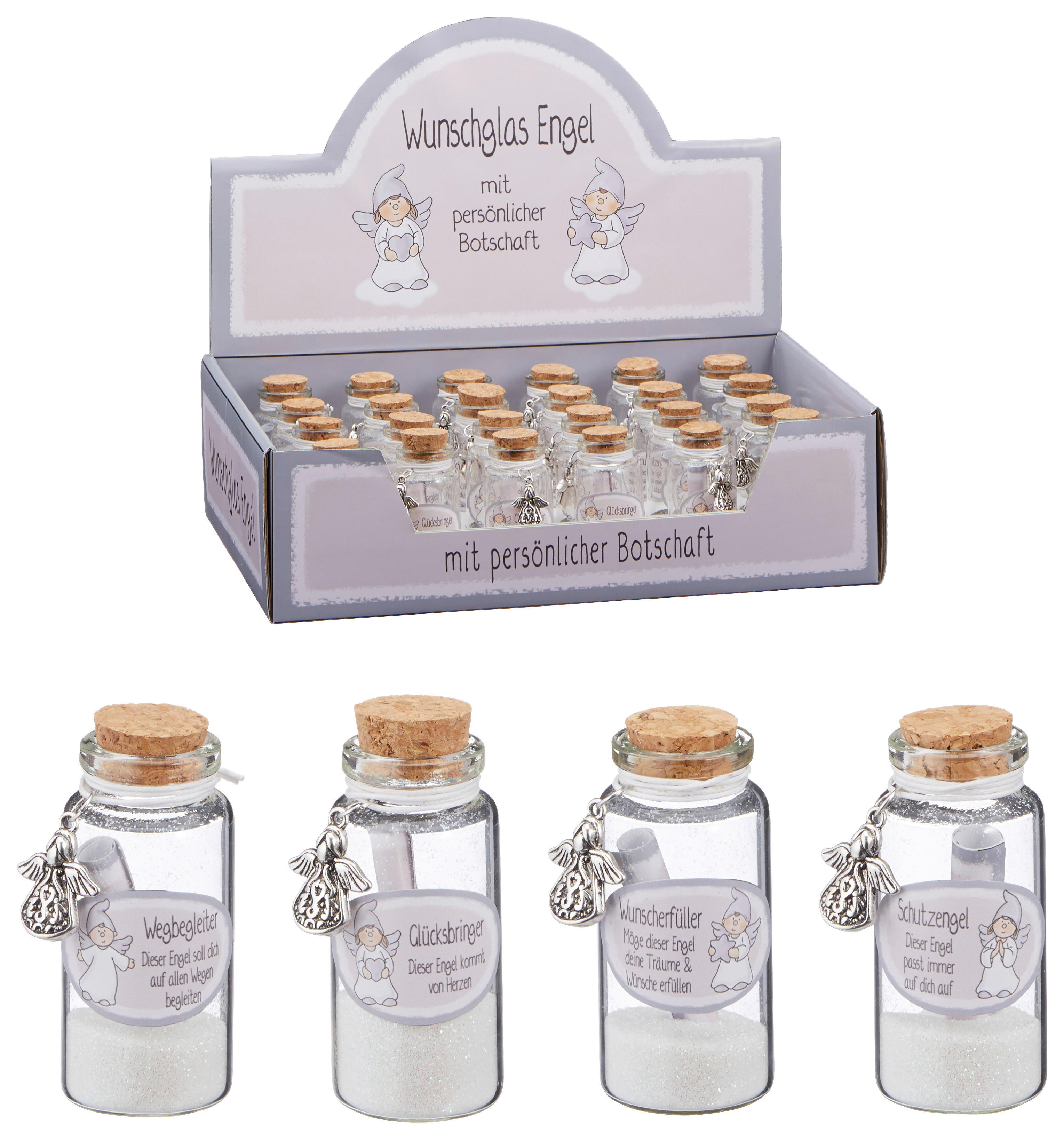Geschenkartikel Wunschglas_Schutzengel