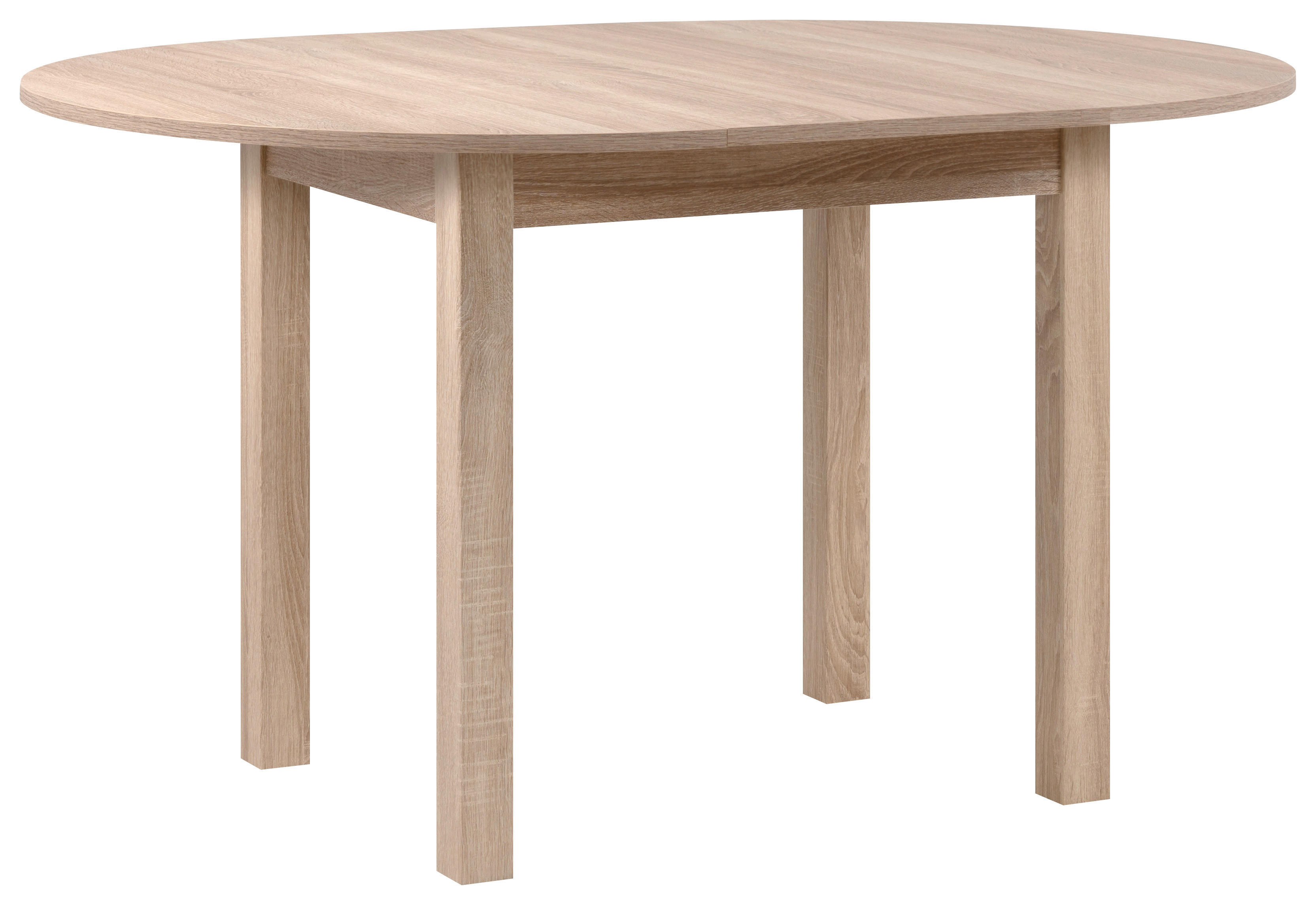 Esstisch Coburg Eiche Sonoma Optik schwarz D: ca. 100 cm Coburg - Eiche/schwarz (100,00cm)