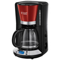 Russell Hobbs Kaffeeautomat 24031-56 rot schwarz Kunststoff Glas B/H/T: ca. 21x35x24 cm Kaffeeautomat_Flame_Red 24031-56 - rot/schwarz (21,00/35,00/24,00cm) - Russell Hobbs
