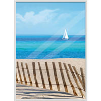 The Wall Bilderrahmen weiß Kunststoff B/L: ca. 50x70 cm Fotorahmen 50x70cm - weiß (50,00/70,00cm) - The Wall