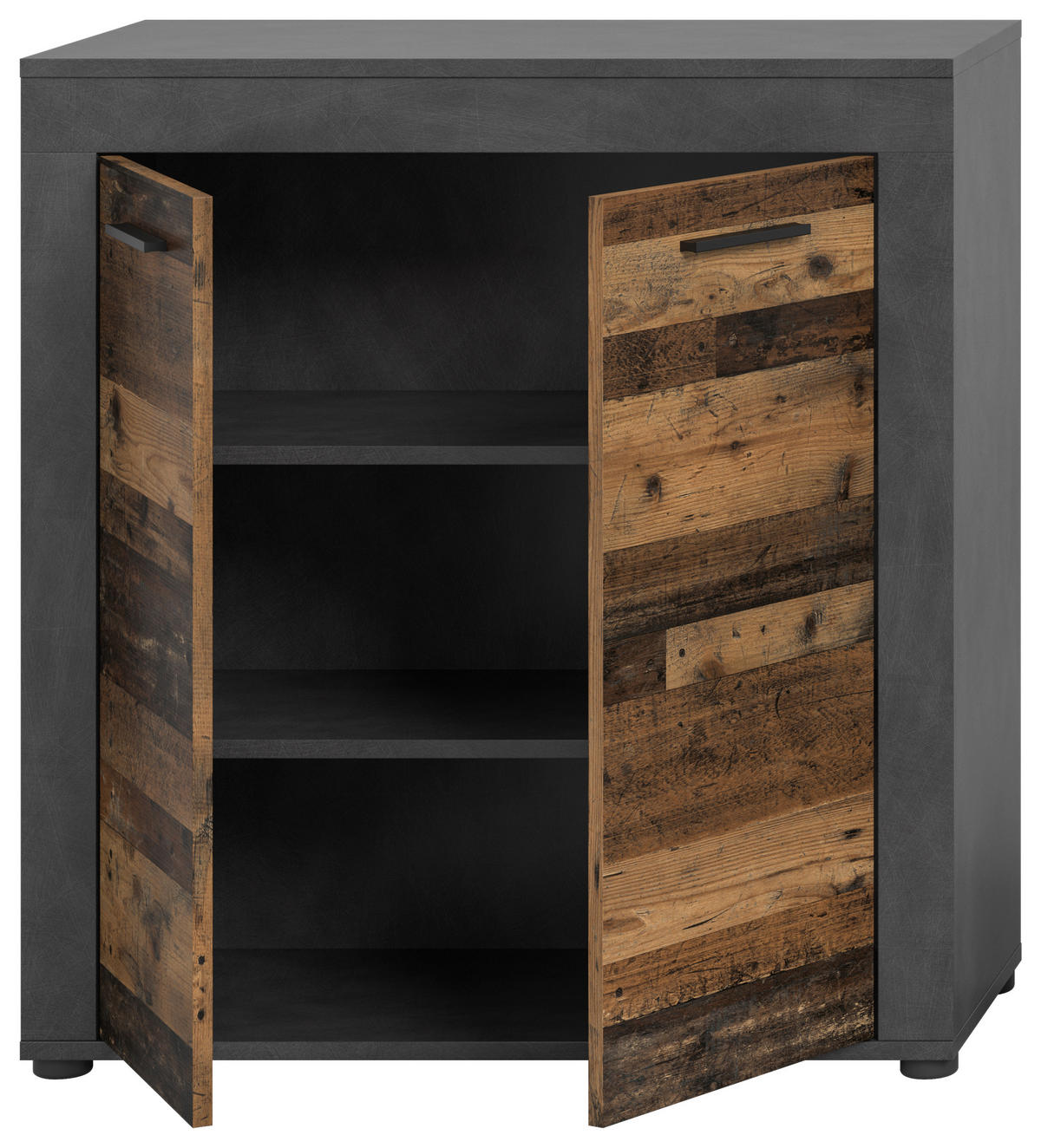 Highboard Jam Matera Nachbildung Old Wood Nachbildung B/H/T: ca. 88x80x35 cm Jam - (88,00/80,00/35,00cm) - xonox.home