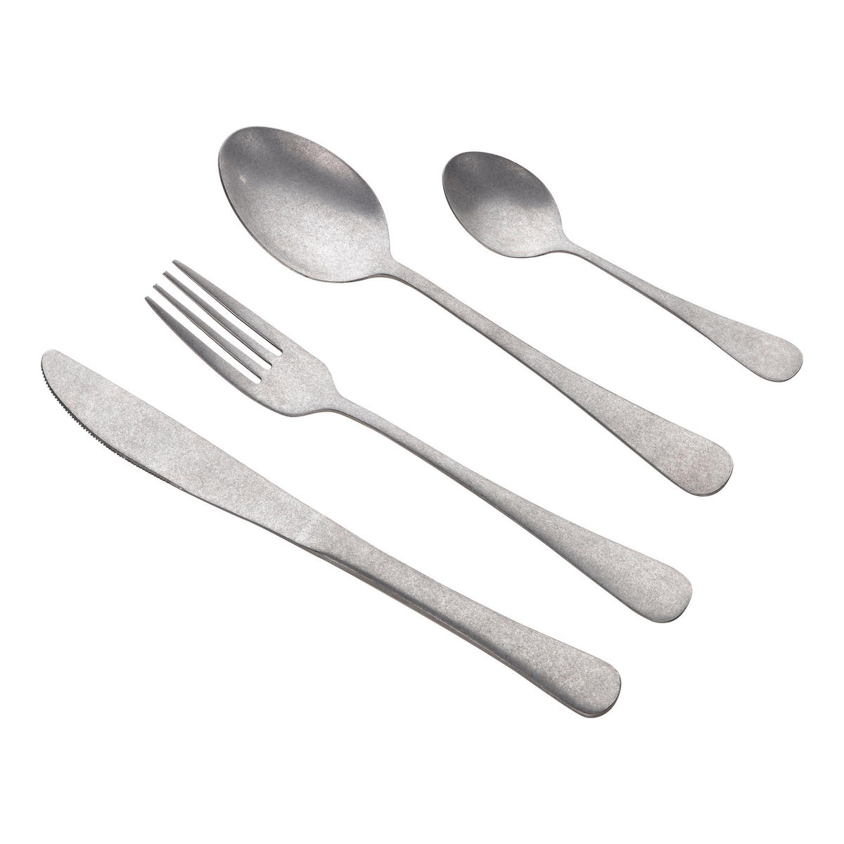 SAN IGNACIO Besteckset NOIA silber Edelstahl 16 tlg. NOIA - silber - SAN IGNACIO