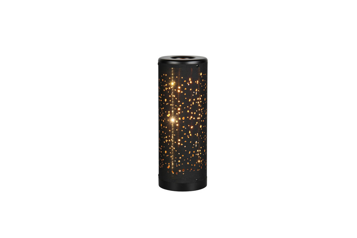 Reality Leuchten LED-Tischleuchte schwarz Kunststoff B/L: ca. 13x34,5 cm LED-Tischleuchte_Taco - schwarz (13,00/34,50cm) - Reality Leuchten