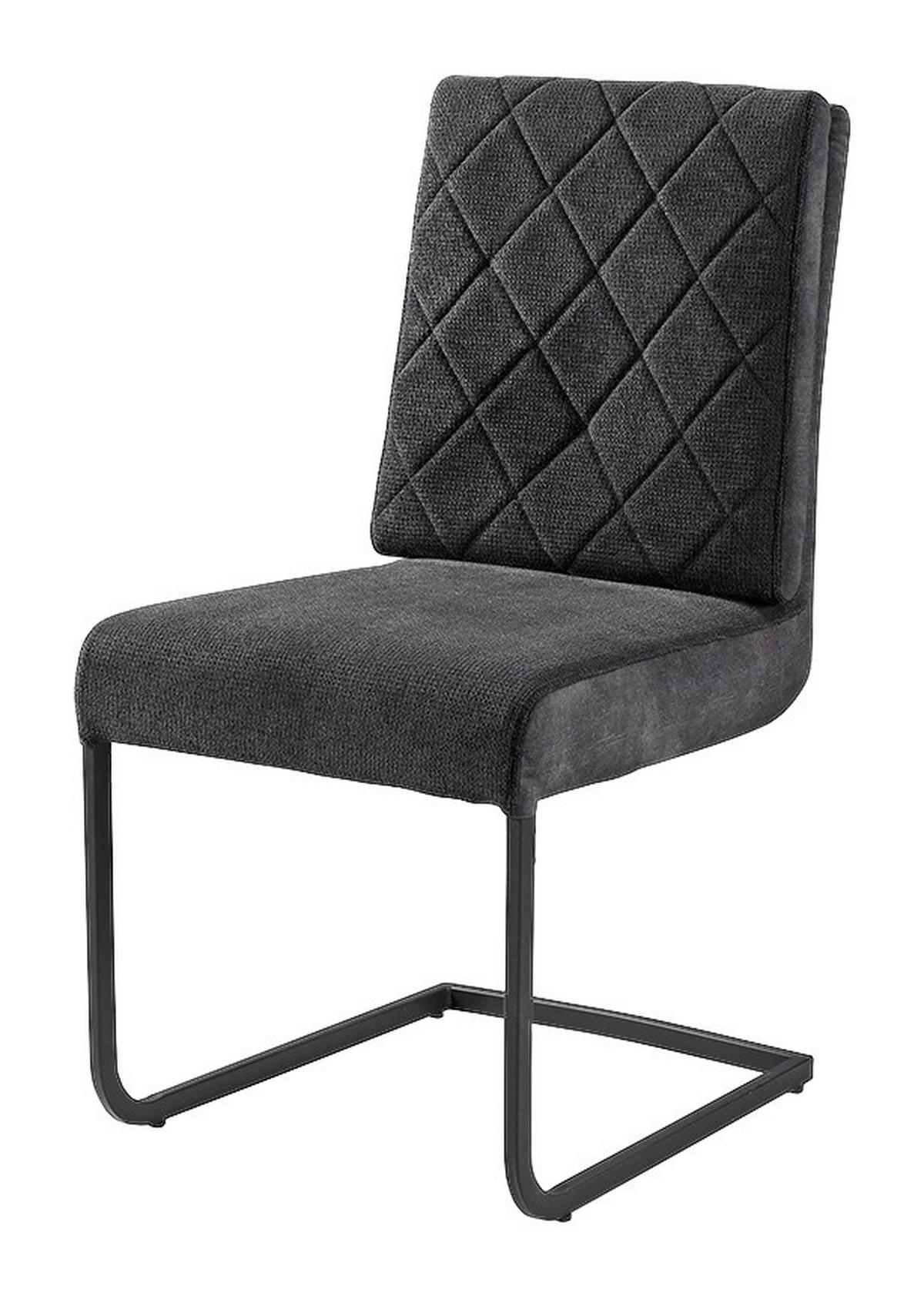 Schwingstuhl  anthrazit Webstoff B/H/T: ca. 47x96x61 cm Petra_Schwingstuhl - schwarz/anthrazit (47,00/96,00/61,00cm)