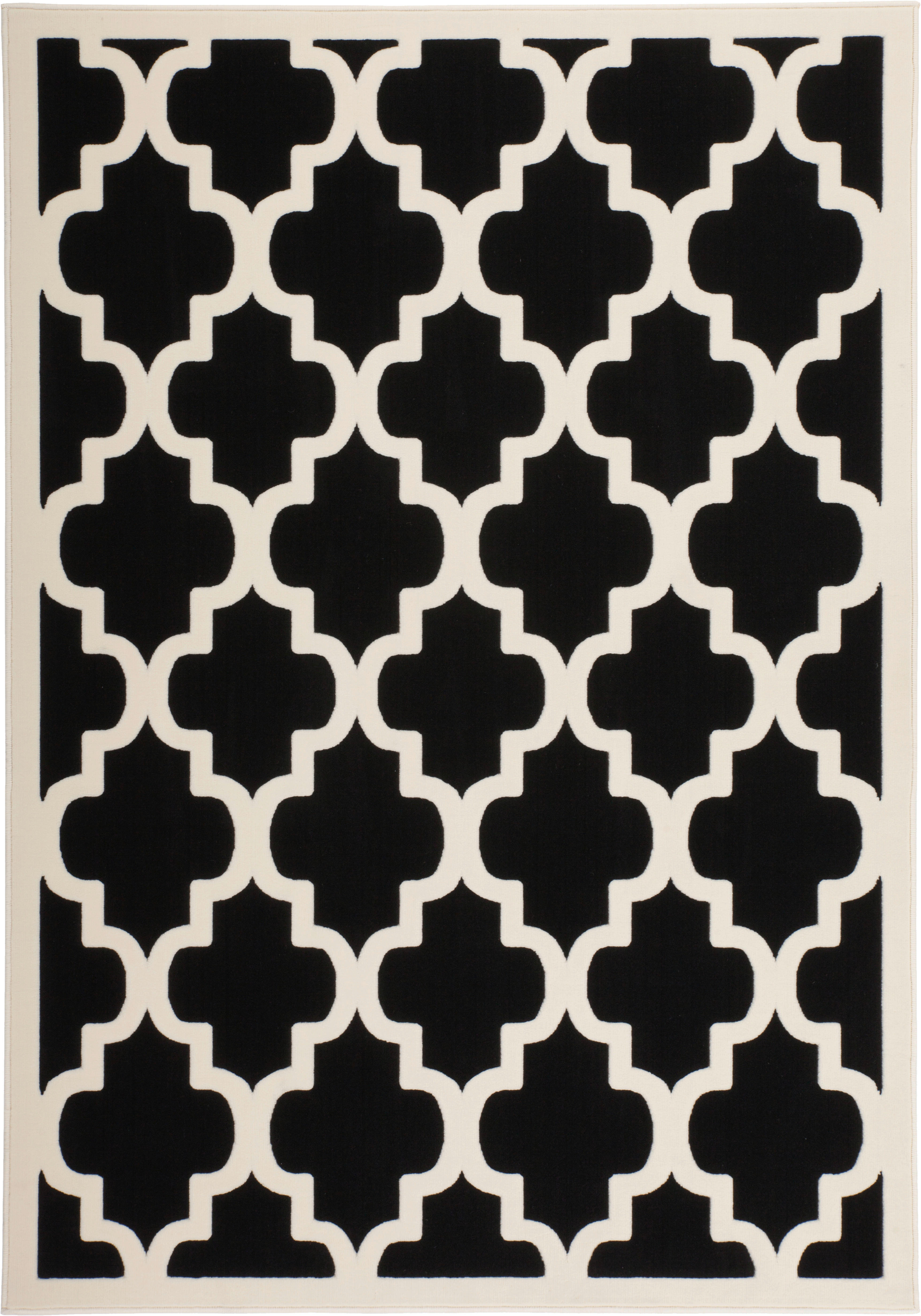 Kayoom Kurzflorteppich Manolya 2097 schwarz B/L: ca. 120x170 cm Manolya 2097 - schwarz (120,00/170,00cm) - Kayoom