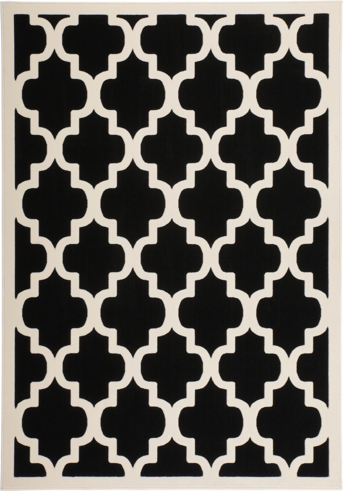 Kayoom Kurzflorteppich Manolya 2097 schwarz B/L: ca. 120x170 cm Manolya 2097 - schwarz (120,00/170,00cm) - Kayoom