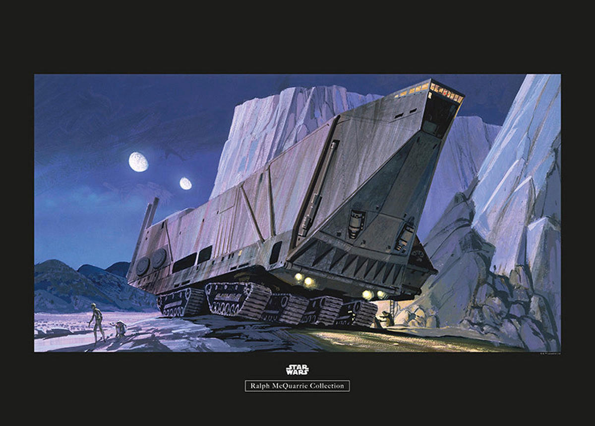 Komar Poster Star Wars Classic RMQ Sandcrawler Star Wars B/L: ca. 70x50 cm Star Wars Classic RMQ Sandcrawler - (70,00/50,00cm) - Komar