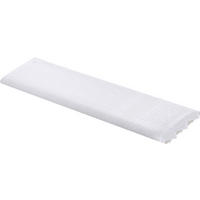 Scheibengardinen-Meterware weiß H: ca. 60 cm Scheibengardine - weiß (60,00cm)